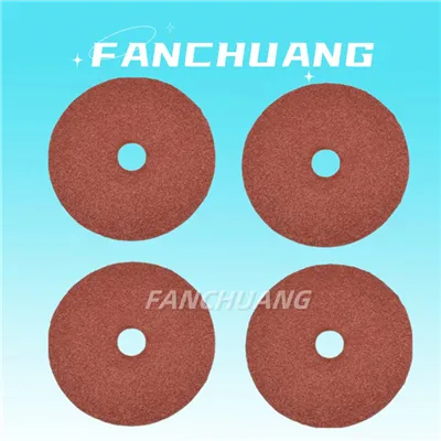 แผ่นทราย 4 นิ้วการขัดออกจากอลูมิเนียมออกไซด์เรซิ่นบดดิสก์ที่มีรูตรงกลาง